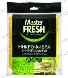 Салфетка из микрофибры универсальная 30х30 Master FRESH [1/50]