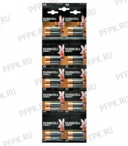 Батарейки DURACELL LR6 (АА) алкалин (блистер-отрыв 2 шт) [20/160]