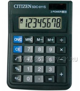 Калькулятор CITIZEN SDC-011S (118-191) [1/20]