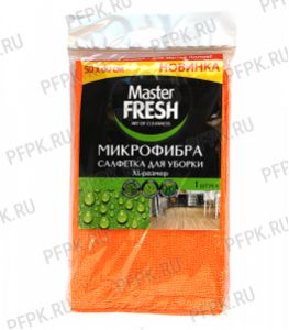 Тряпка для пола из микрофибры Master FRESH 50х60 Салфетка [1/60]