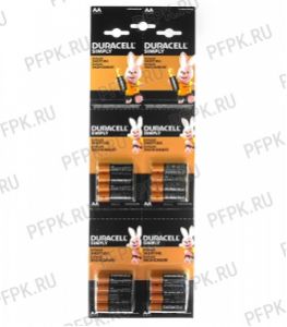 Батарейки DURACELL LR6 (АА) алкалин (блистер-отрыв 4 шт) [16/208]