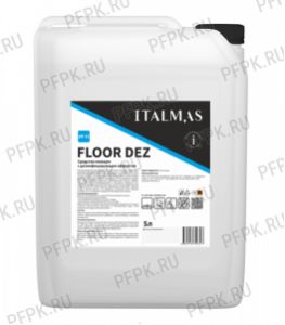 Моющее средство с дезинфицирующим эффектом для пола ITALMAS FLOOR DEZ 5л (327)